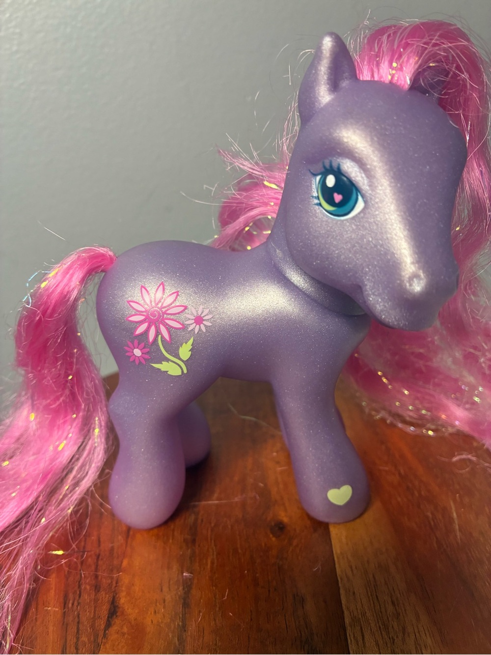 My Little Pony G3.5 Daisyjo Lavender Pony Variant - Pink Sparkle Hair